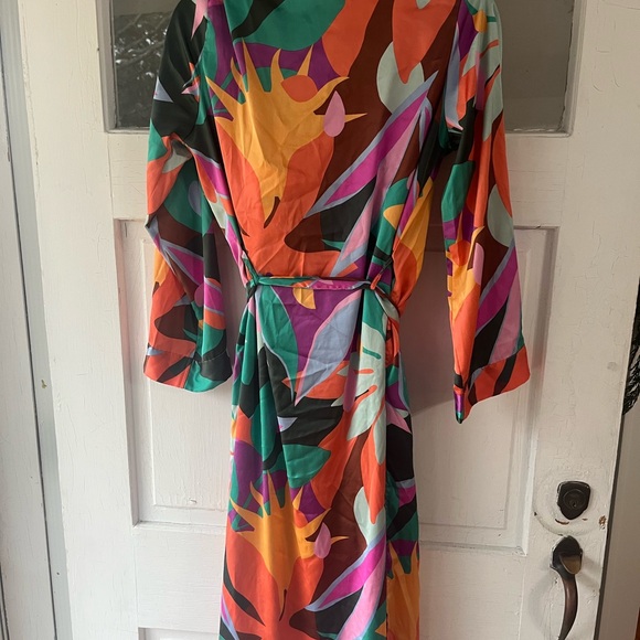 Stars Above Multicolor Abstract Robe - Picture 5 of 5
